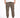 Casual cargo pants in a muted brown shade, featuring elastic cuffs and multiple side pockets, paired with black and w...