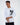 Never Give Up Shirt in White – side view