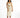 Nia Knit Skirt in Cream – full-length front view