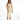 Nia Knit Skirt in Cream – full-length front view