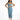 Nia Knit Cami in Blue – full-length front view