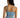 Nia Knit Cami in Blue – back view