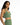 Nia Knit Cami in Green – side view