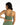 Nia Knit Cami in Green – back view