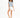 Florida Crop Top in Blue / Grey – full-length front view