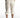 Back view of Freya white high-waisted wide-leg pants featuring a smocked elastic waistband and relaxed textured fabric.