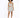 Amanda Dress in White – full-length front view