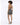 Amanda Dress in Silver – back view