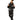No Risk Top Set in Black – full-length front view