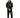 No Risk Top Set in Black – full-length front view
