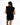 Gia Padded T-Shirt in Black – back view