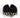 Off Sneakers in Black – heel view