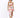 A model poses in a floral two-piece outfit featuring vibrant colors and a thigh-high slit, paired with black sandals.