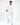 Gordon Hoodie Set in White – full-length front view