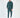 Gordon Pants Set in Turquoise – full-length front view