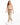 A model walks confidently in a fitted beige crop top and light beige trousers, paired with white sneakers.