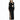 A model poses in a black long-sleeve dress featuring cutouts and a thigh-high slit, paired with black heels.
