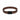 Brown bracelet featuring a sleek black clasp and layered design for a modern look.