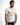 Model wearing a white Painted King streetwear graphic tee with a colorful spray-paint crown design.