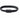 Black bracelet with two strands and a sleek magnetic clasp for a minimalist look.