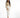 Harmoni Bodysuit in Beige – full-length front view