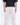 Light beige cargo pants with multiple pockets, featuring an elastic waistband and a relaxed fit.