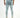 Rear view of Bobby light blue super streetwear jeans with back pockets and a black branded waistband.