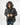 Philip Puffer Coat in Black – front close-up
