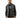 Randy Puffer Vest in Black – front close-up