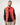 Randy Puffer Vest in Red – front close-up