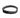 A sleek bracelet featuring gray beads and metallic accents, designed with a flexible band.
