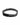 A sleek bracelet featuring gray beads and metallic accents, designed with a flexible band.