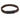 Braided brown bracelet featuring a sleek black magnetic clasp for secure closure.