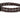 Braided dark brown bracelet made from textured material, featuring a double wrap design.