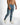 Men's Jairo blue washed skinny jeans by Carbon, featuring distressed streetwear details and moto-style biker knee panels.