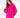 Vibrant pink Brooke sweater, featuring unique elbow cut-outs and a ribbed crew neckline.