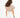 Ribbed Tie in Gallnut – back view