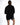 Jaylah Oversized Shirt in Black – back view