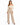 Light beige high-waisted pants with a wide-leg silhouette, paired with a fitted off-the-shoulder top.