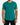 Carbon Classic Tee in turquoise, close-up of the crew neck and fabric