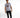 Carbon Driven T-Shirt in Lilac – full-length front view