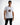 Carbon Driven T-Shirt in White – front close-up