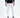 Men's Carlos distressed white jeans with streetwear-style knee rips and high-top sneakers.