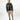 Russell Jacket in Black – full-length front view