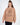 Model wearing Champs-Élysées Paris brown oversized sweatshirt featuring a horse crest graphic streetwear fit.