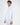 A model wearing a white hooded sweatshirt with a front pocket and drawstring details, set against a plain background.