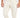 Light beige jogger pants with an elastic waistband and side pockets, featuring a graphic design on the thigh.