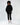 Kiara Hoodie in Black – full-length front view
