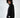 Kiara Hoodie in Black – side view