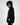 Kiara Hoodie in Black – side view